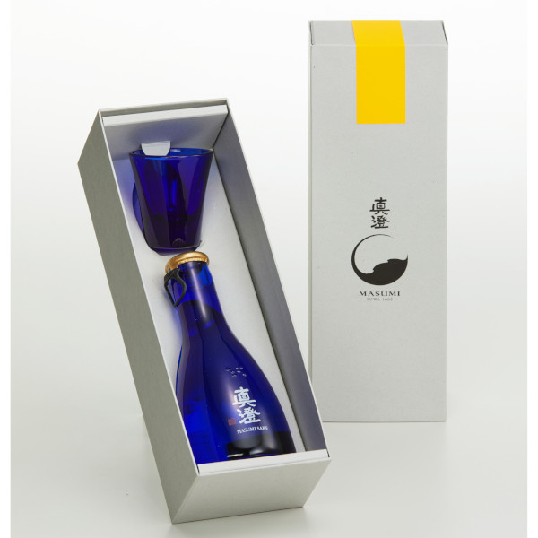 ふるさと納税 諏訪市 真澄ブルーボトル　1ケース(180ml×24本) ふるさと納税 諏訪市 真澄ブルーボトル 1ケース(180ml×24本)日本酒