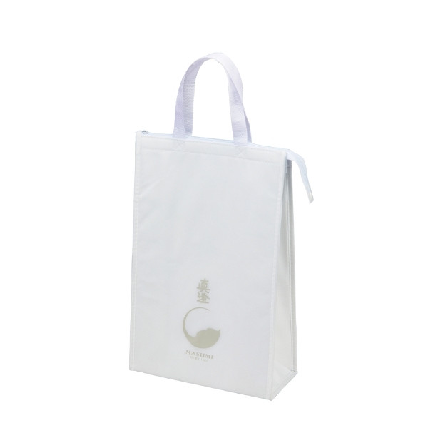 保冷バッグ (白・大 幅約 28.5cm)｜真澄オンラインショップ