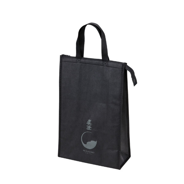 保冷バッグ (黒・大 幅約 28.5cm)